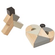  Детский конструктор PLAN TOYS Фигурные блоки, деревянный, 8 блоков, 5508, фото 1 