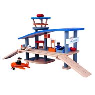  Детский набор PLAN TOYS Аэропорт, деревянный, 6226, фото 1 