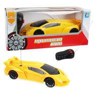  Радиоуправляемая машинка 1toy Спортавто, 1:26, 17 см, на батарейках, жёлтая, Т13825, фото 1 