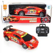  Радиоуправляемая машинка 1toy Спортавто, 1:24, 20 см, на батарейках, свет, оранжевая, Т13839, фото 1 