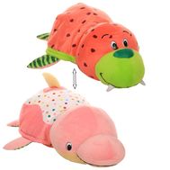  Мягкая игрушка 1toy Вывернушка Ням-Ням, 2 в 1, Морж-Дельфин, с ароматами, 35 см, Т13917, фото 1 