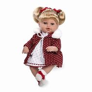  Кукла Arias ELEGANCE, мягкая, 33 см, в одежде, звук, смех, соска, батарейки, 24,5х14х40,5 см, Т11088, фото 1 