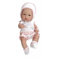  Кукла Arias ELEGANCE, мягкая, пупс, винил, в бело-розовом костюмчике, со стразами Swarowski, 33 см, Т59282, фото 1 