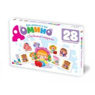  Домино Любимые игрушки (пластик) (Тридевятое Царство),  01509, фото 1 