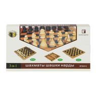  Шахматы 3в1 в коробке в коробке,  WD2427, фото 1 