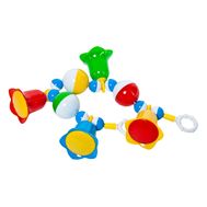  Погремушка-подвеска с шариками и колокольчиками (Стеллар) арт.01545,  01545, фото 1 