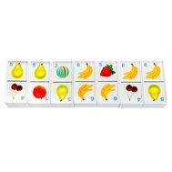  Домино большое 14 "Фрукты" (Стеллар-М),  00014, фото 1 