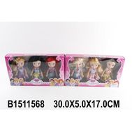  Набор кукол 3 шт в коробке,  058, фото 1 