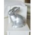  Ночник Кролик, серебряный (25см), фото 2 
