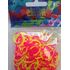  Резинки Силикон Неон Розовый/Желтый Yellow/Pink, фото 3 