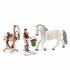  Набор детский Schleich Школа верховой езды, с пикапом и фургоном для лошадей, 42403, фото 2 