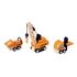  Набор детских машинок PLAN TOYS Plan City Строительная техника, 6087, фото 1 