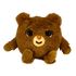  Мягкая игрушка 1toy Дразнюка-Zoo, медвежонок, плюш, показывает язык,13 см, Т12055, фото 1 