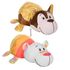  Мягкая игрушка 1toy Вывернушка Ням-Ням, 2 в 1, Хаски-Полярный мишка, с ароматами, 40 см, Т13919, фото 1 