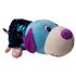  Мягкая игрушка 1toy Вывернушка Блеск, 2 в 1, с паетками, Котик-Щенок, 30 см, Т15589, фото 3 