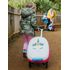  Самокат-чемодан Zinc Единорог, бело-голубой, ZC05821, фото 4 