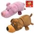  Мягкая игрушка 1toy Вывернушка, 2 в 1, Собака-Свинья, плюш, символы года, 12 см, Т13798-18, фото 1 