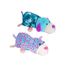  Мягкая игрушка 1toy Вывернушка Блеск, 2 в 1, с паетками, Котик-Щенок, 30 см, Т15589, фото 1 