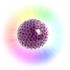  Жмяка 1toy Мелкие пакости, шар, с шариками, со светом, 7 см, Т12450, фото 5 