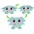  Мягкая игрушка 1toy Мняшки Хрумс, Слоун Хрум, плюш, 12 см, Т14276, фото 1 