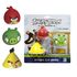  Детская игрушка 1toy Angry Birds, набор, для ванны, свинья, красная птица, желтая птица, Т56593, фото 2 